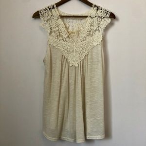Sweet Wanderer Lace Detailed Blouse Large